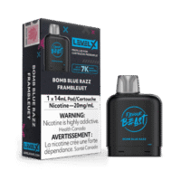 Flavour Beast Level X (7000 Puffs) Pods – Super Sour Blueberry Iced
