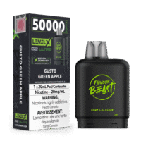 Flavour Beast Level X G2 Ultra 50K Puffs Pods - Gusto Green Apple