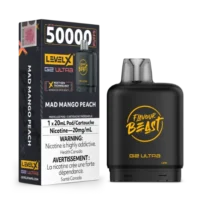 Flavour Beast Level X G2 Ultra 50K Puffs Pods – Mad Mango Peach