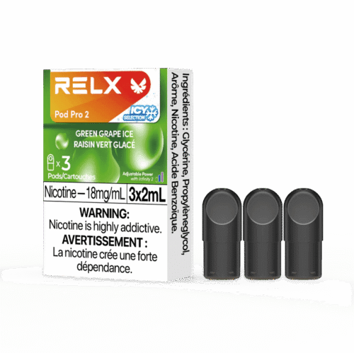 how long does 1 relx pod last RELX Pod Pro 2 - Ice Sparkling - Australia Vape main image 0