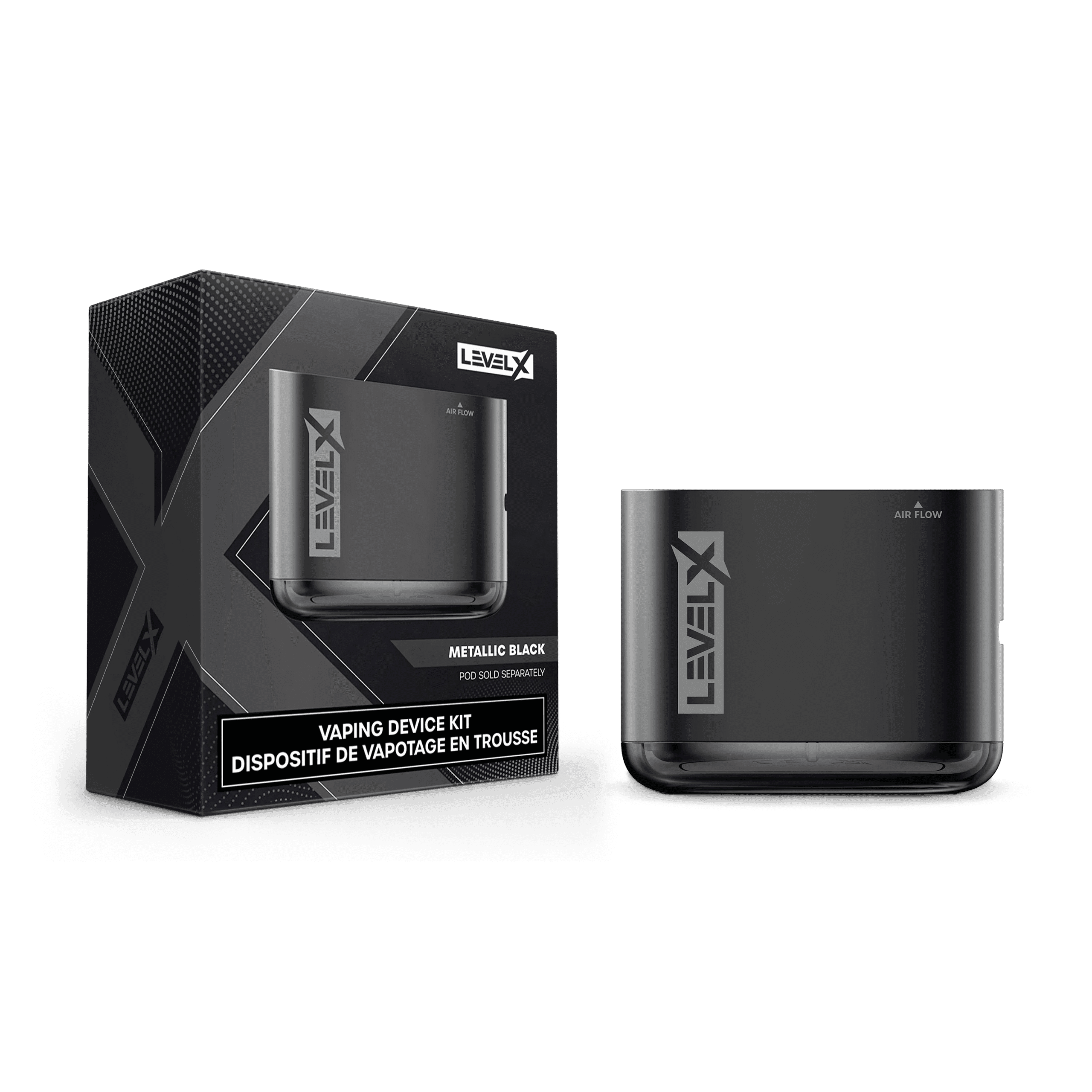 Flavour Beast Level X Pod Kit – Metallic Grey
