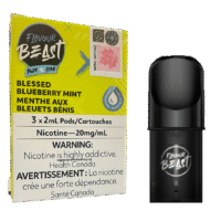 Flavour Beast Pod - Blessed Blueberry Mint Iced (3*2ML Pods)
