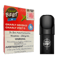 Flavour Beast Pod - Gnarly Green D Iced (3*2ML Pods)