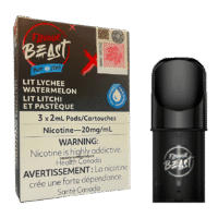 Flavour Beast Pod - Lit Lychee Watermelon Iced (3*2ML Pods)