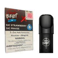 Flavour Beast Pod - SIC Strawberry Iced (3*2ML Pods)