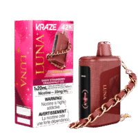 Kraze Luna 42k Disposable Vape - Sassy strawberry dragon fruit ice