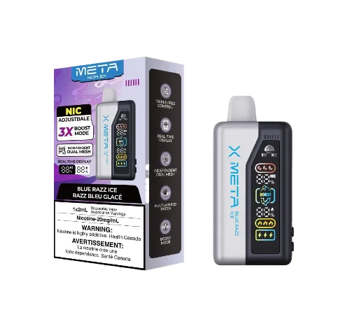 Meta Nicflex 40k 40000 Puffs Disposable Vape – Blue Razz Ice
