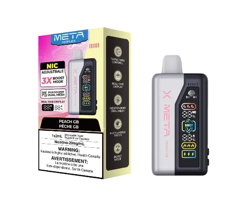 Meta Nicflex 40k 40000 Puffs Disposable Vape – Peach GB