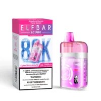 Elf Bar BC Pro 80K - Strawberry Banana Ice | Disposable Vape