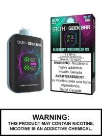 Stlth X GeekBar 80K Disposable Vape - Blueberry Watermelon Ice