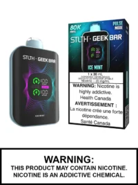 Stlth X GeekBar 80K Disposable Vape - Ice Mint