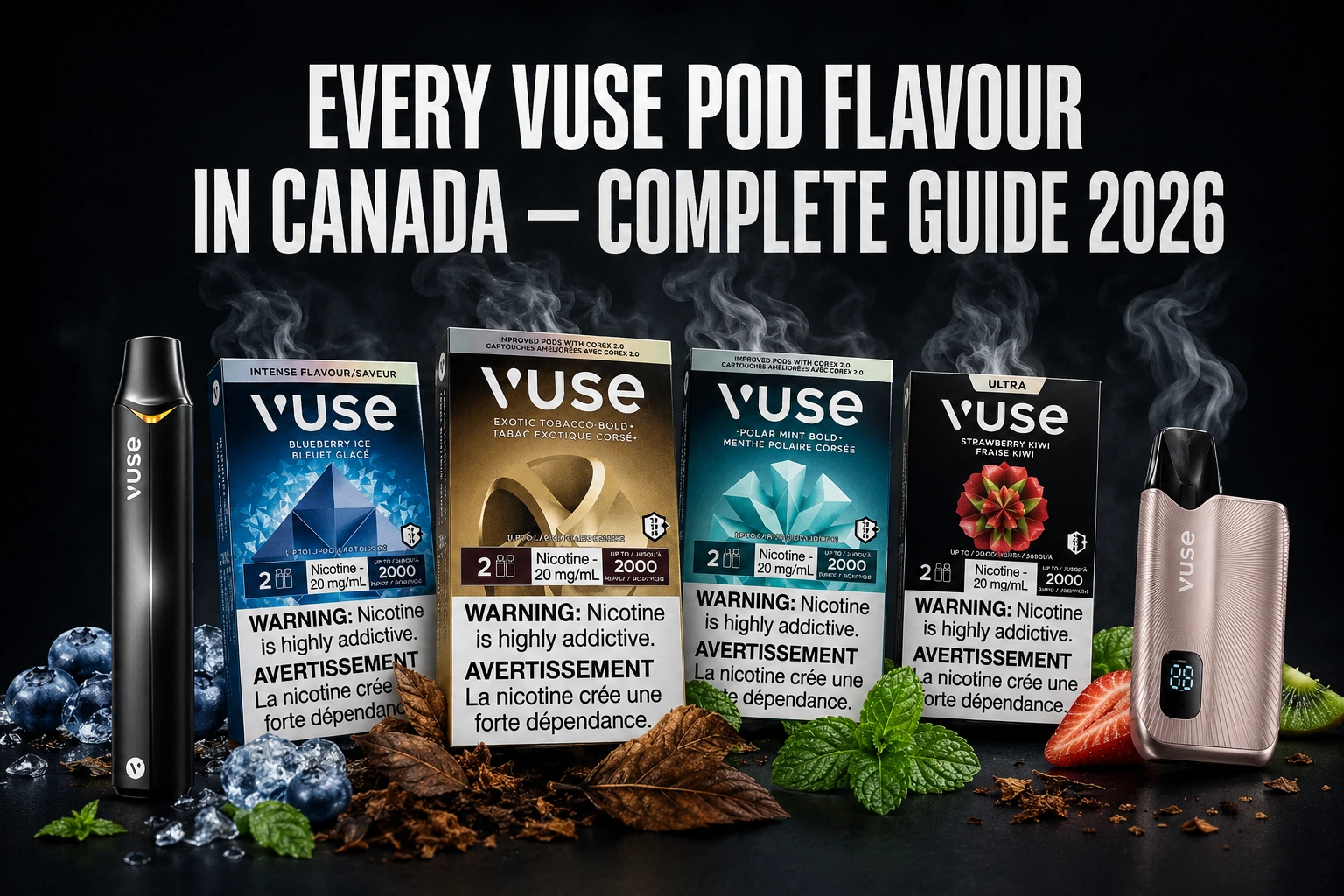 vuse go zero nicotine How Many Ml In Vuse Pod Grape Ice main image 1