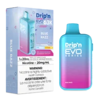 Drip'n EVO 63K Disposable Vape - Blue Razz