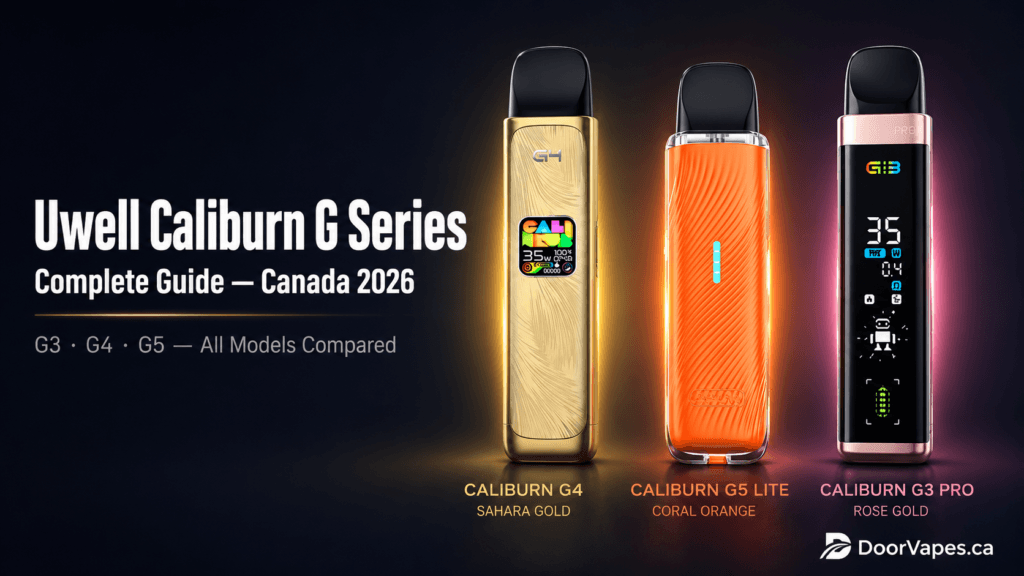 Uwell Caliburn G Series Complete Guide Canada 2026
