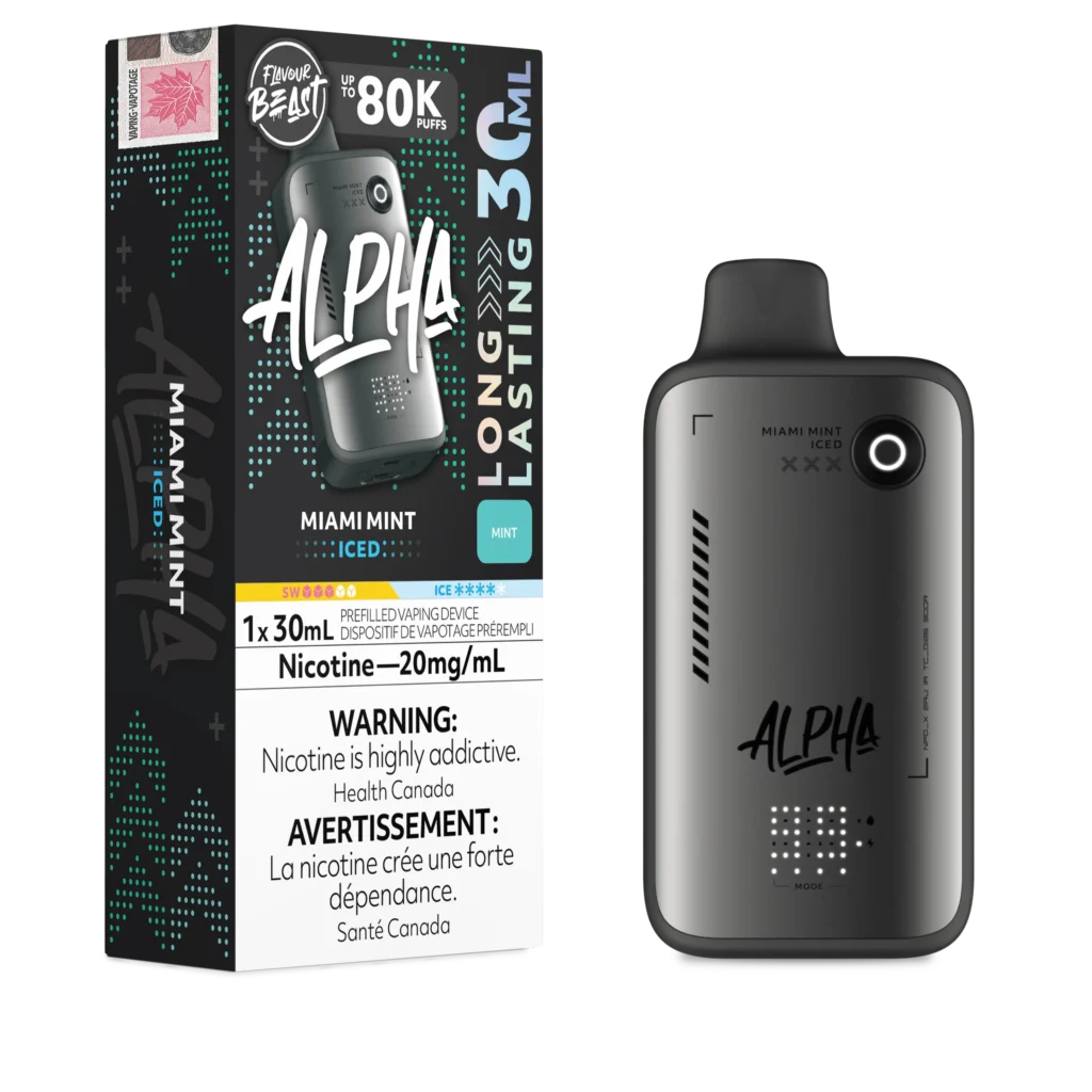 Flavour Beast Alpha 80k Puffs Disposable Vape Disposable Vape - Miami Mint Iced
