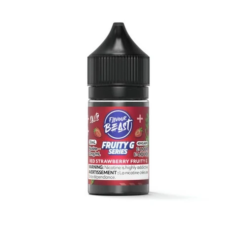 Flavour Beast Fruity G Series Juice Nic Salt - Red Strawberry - 30mL