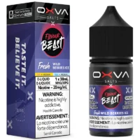 Flavour Beast X Oxva Nic Salt Juice - 30mL - Wild Berries Ice