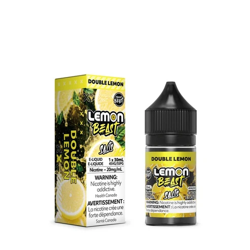 Flavour Beast Lemon Beast E-Liquid Nicotine Salt - Double Lemon