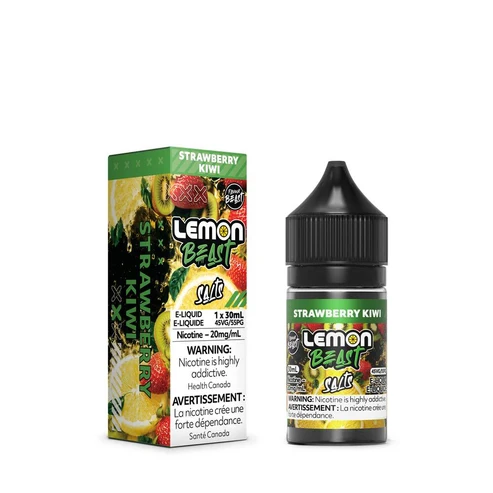Flavour Beast Lemon Beast E-Liquid Nicotine Salt - Strawberry Kiwi